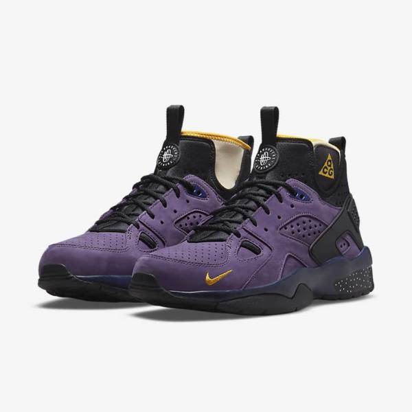 Nike ACG Air Mowabb Miesten Tennarit Violetit Sininen Mustat Kultaiset | NK358ZVN