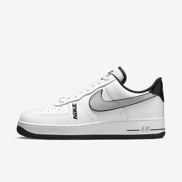 Nike Air Force 1 07 LV8 Miesten Tennarit Valkoinen Mustat Harmaat Valkoinen | NK369PAY