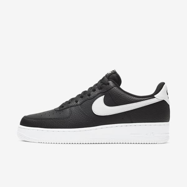 Nike Air Force 1 07 Miesten Tennarit Mustat Valkoinen | NK326JVZ