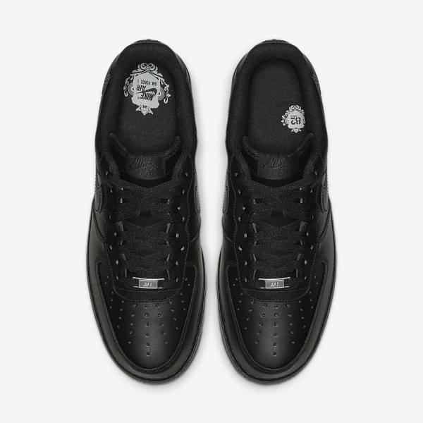 Nike Air Force 1 07 Miesten Tennarit Mustat | NK817KYG