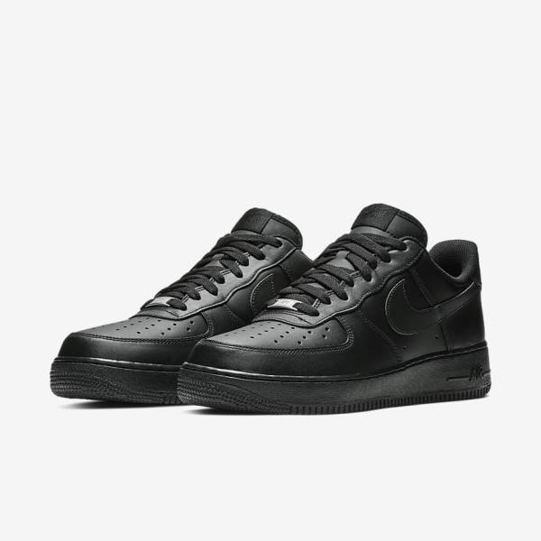 Nike Air Force 1 07 Miesten Tennarit Mustat | NK817KYG