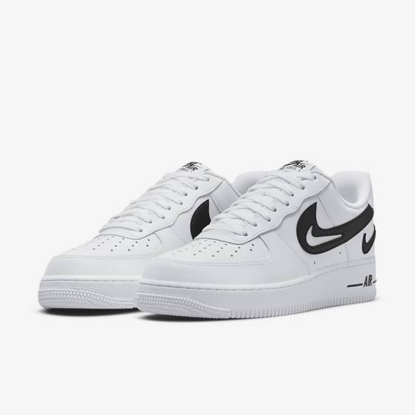 Nike Air Force 1 07 Miesten Tennarit Valkoinen Mustat | NK651KAM