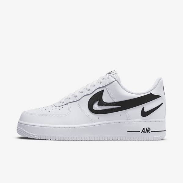 Nike Air Force 1 07 Miesten Tennarit Valkoinen Mustat | NK651KAM