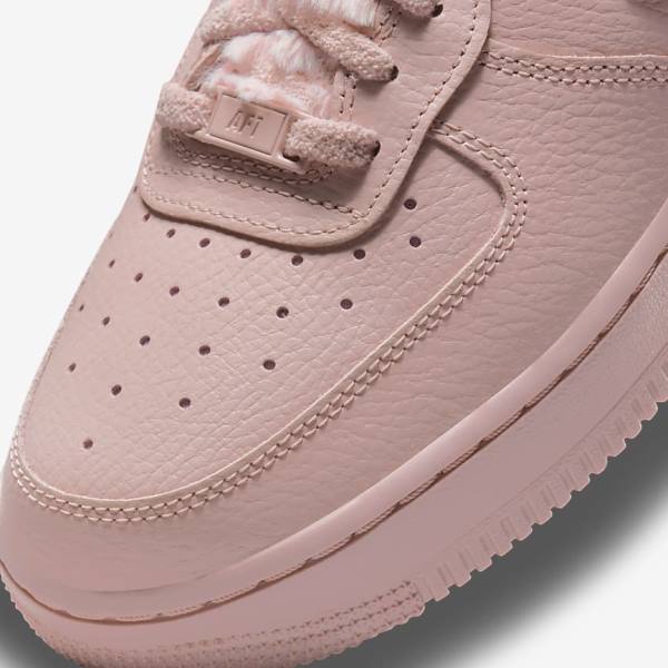 Nike Air Force 1 07 Naisten Tennarit Pinkki Metal Hopea | NK948YHC