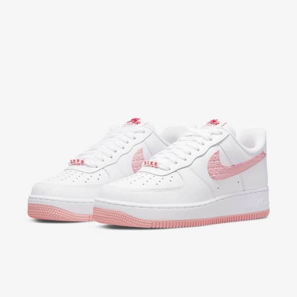 Nike Air Force 1 07 Naisten Tennarit Valkoinen Punainen | NK328NPR