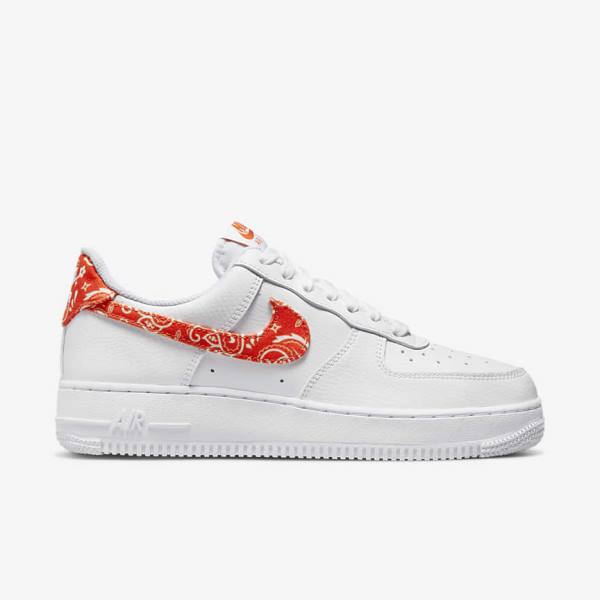 Nike Air Force 1 07 Naisten Tennarit Valkoinen Oranssi | NK763EVW