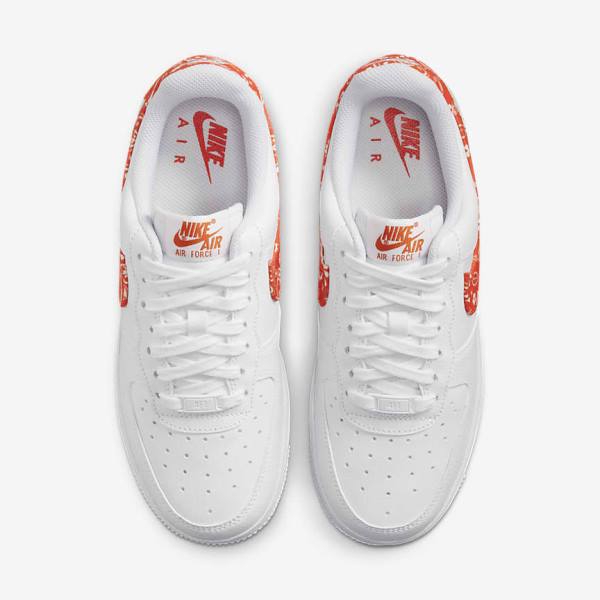 Nike Air Force 1 07 Naisten Tennarit Valkoinen Oranssi | NK763EVW