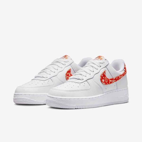 Nike Air Force 1 07 Naisten Tennarit Valkoinen Oranssi | NK763EVW