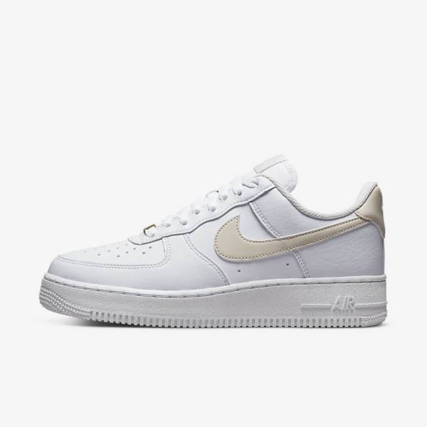 Nike Air Force 1 07 Next Nature Naisten Tennarit Valkoinen Metal Kultaiset Vaaleanruskea | NK560ZBY