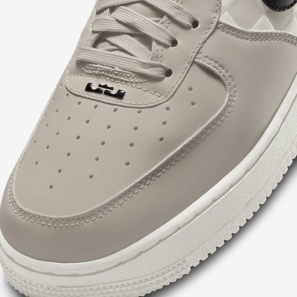 Nike Air Force 1 07 QS Miesten Tennarit Kerma Mustat Mustat | NK368ZYH