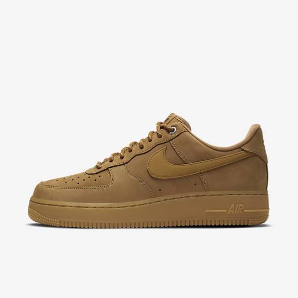 Nike Air Force 1 07 WB Miesten Tennarit Vaaleanruskea Mustat | NK457KMV