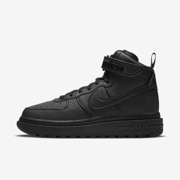 Nike Air Force 1 Boot Miesten Tennarit Mustat Tummanharmaat Valkoinen | NK489IVO