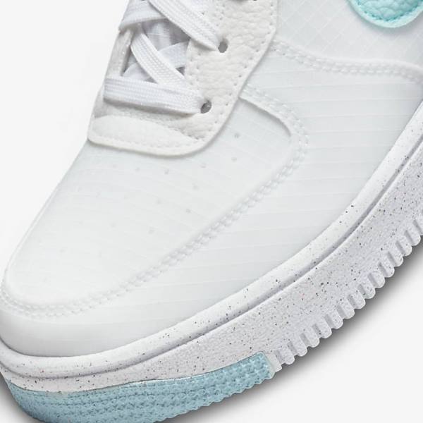 Nike Air Force 1 Crater Older Lasten Tennarit Valkoinen Sininen | NK370NLS