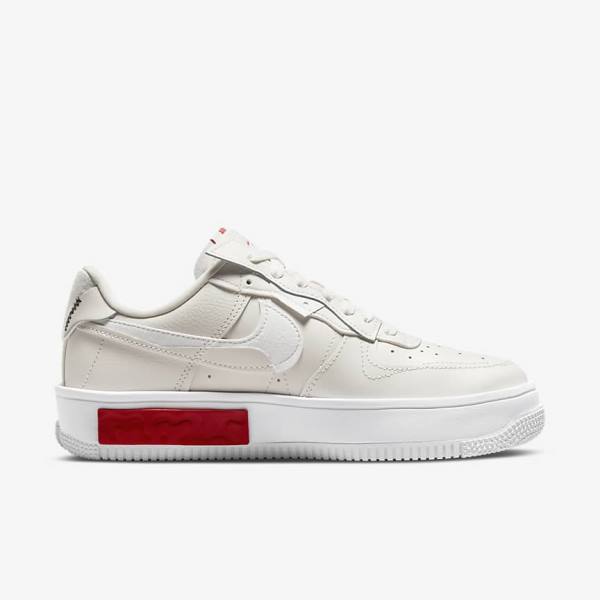 Nike Air Force 1 Fontanka Naisten Tennarit Valkoinen Punainen | NK149PYD