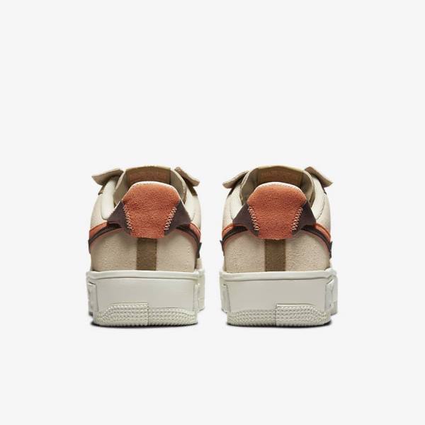 Nike Air Force 1 Fontanka Naisten Tennarit Viininpunainen Khaki | NK746BTR