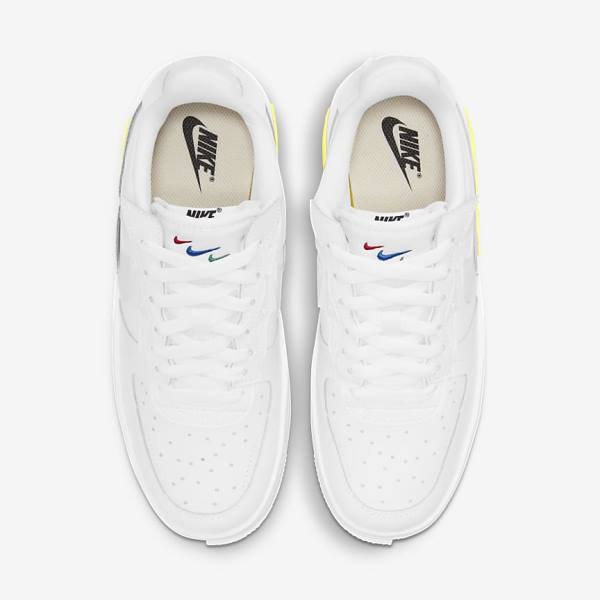 Nike Air Force 1 Fontanka Naisten Tennarit Valkoinen Keltainen Valkoinen | NK789VOY