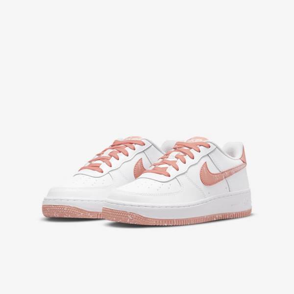 Nike Air Force 1 LV8 Older Lasten Tennarit Valkoinen Vaalean | NK126IDG