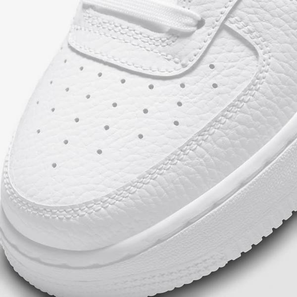 Nike Air Force 1 LV8 Older Lasten Tennarit Valkoinen Punainen Valkoinen Mustat | NK649LVU