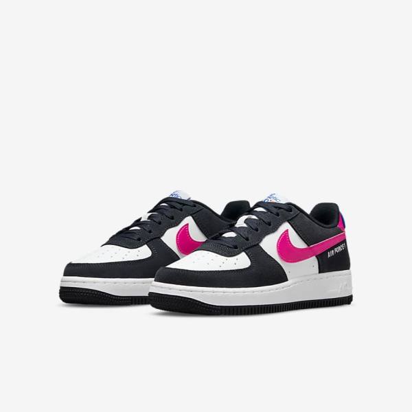 Nike Air Force 1 LV8 Older Lasten Tennarit Valkoinen Pinkki | NK692DTN