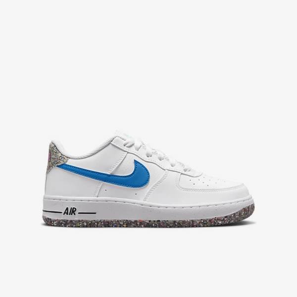 Nike Air Force 1 LV8 Older Lasten Tennarit Valkoinen Minttu Pinkki Vaaleansininen | NK870OBN