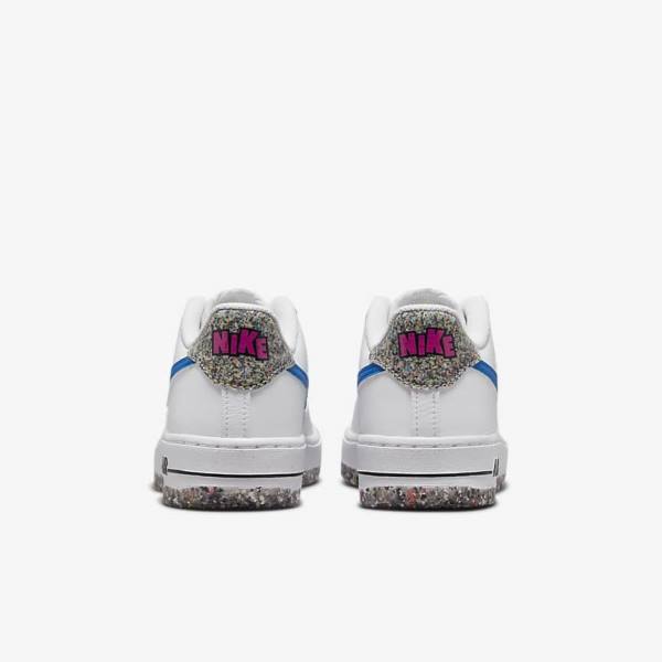 Nike Air Force 1 LV8 Older Lasten Tennarit Valkoinen Minttu Pinkki Vaaleansininen | NK870OBN