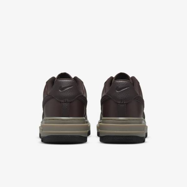 Nike Air Force 1 Luxe Miesten Tennarit Ruskea Mustat Tummanruskea | NK098KQG