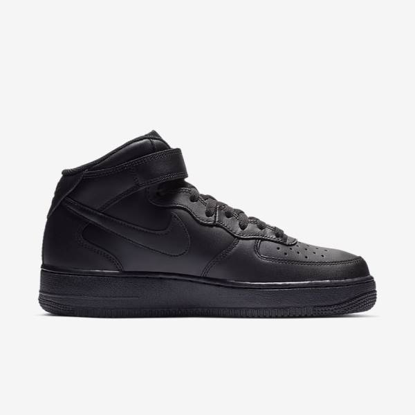 Nike Air Force 1 Mid 07 Miesten Tennarit Mustat | NK691YPS