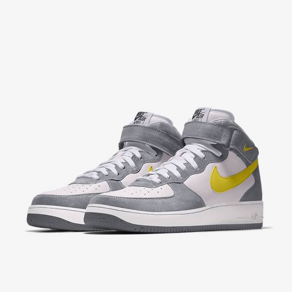 Nike Air Force 1 Mid By You Custom Miesten Tennarit Monivärinen | NK709YDX