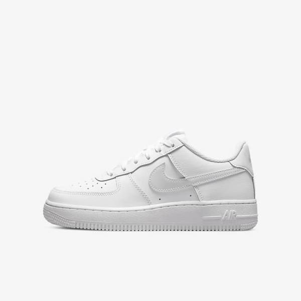 Nike Air Force 1 Older Lasten Tennarit Valkoinen | NK029AKZ