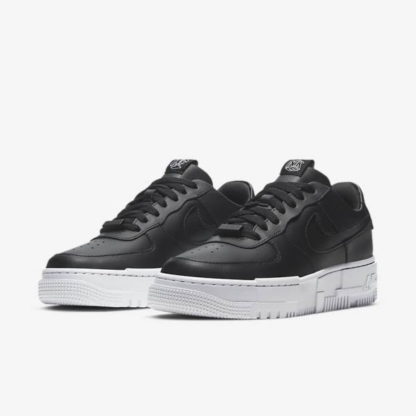 Nike Air Force 1 Pixel Naisten Tennarit Mustat Valkoinen Mustat | NK340IKV