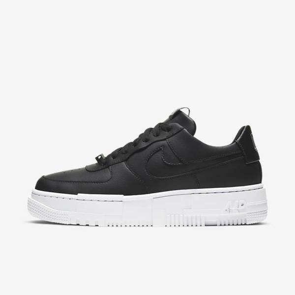 Nike Air Force 1 Pixel Naisten Tennarit Mustat Valkoinen Mustat | NK340IKV