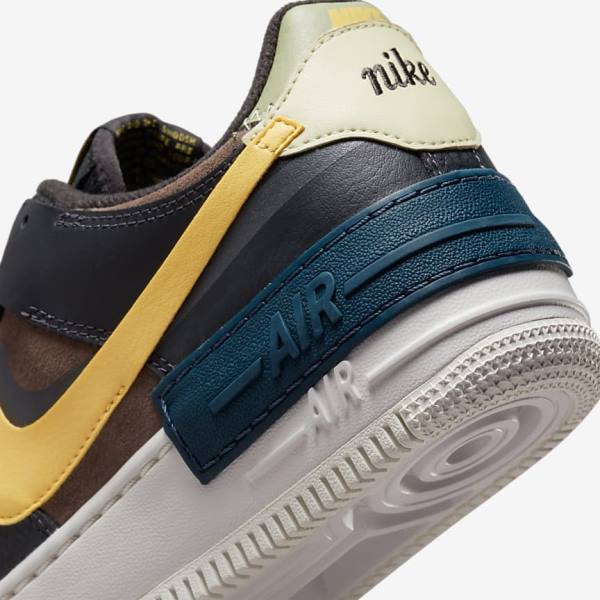 Nike Air Force 1 Shadow Naisten Tennarit Vihreä Valkoinen Kultaiset | NK561BXQ