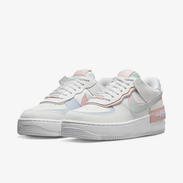 Nike Air Force 1 Shadow Naisten Tennarit Valkoinen Minttu Harmaat | NK650JQM