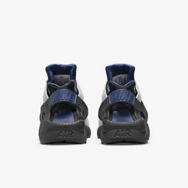 Nike Air Huarache LE Miesten Tennarit Harmaat Mustat Laivastonsininen | NK629YEM