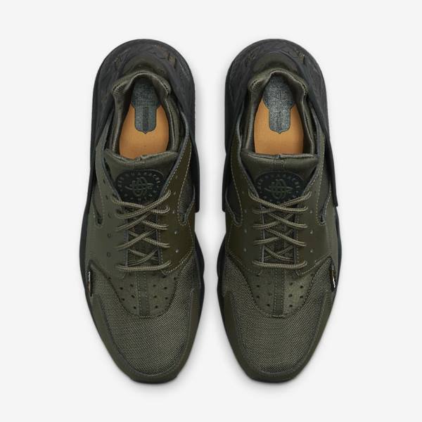 Nike Air Huarache Miesten Tennarit Khaki Mustat Kultaiset Khaki | NK248HJA