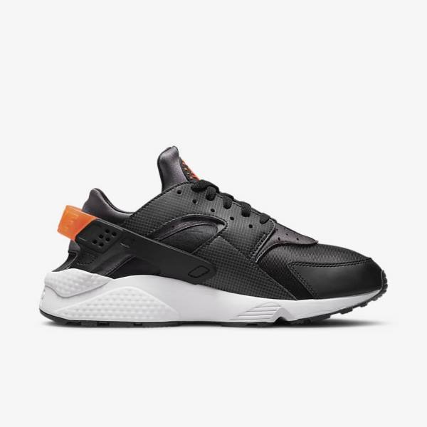 Nike Air Huarache Miesten Tennarit Mustat Oranssi Harmaat Valkoinen | NK027VJI