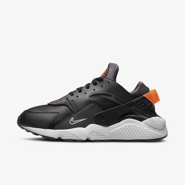 Nike Air Huarache Miesten Tennarit Mustat Oranssi Harmaat Valkoinen | NK027VJI