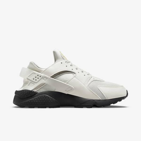 Nike Air Huarache Miesten Tennarit Vaaleanbeige Mustat Hopea Kultaiset | NK687KDE