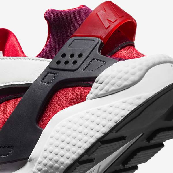 Nike Air Huarache Miesten Tennarit Valkoinen Punainen Mustat Punainen | NK831STR