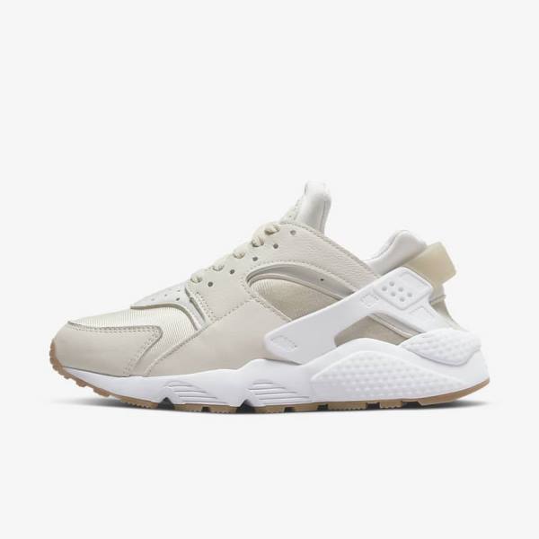 Nike Air Huarache Naisten Tennarit Khaki Vaaleanruskea Valkoinen | NK794JBT