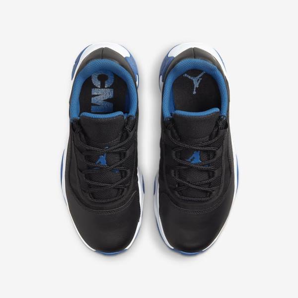 Nike Air Jordan 11 CMFT Low Older Lasten Tennarit Mustat Tummansininen Valkoinen | NK046DAE