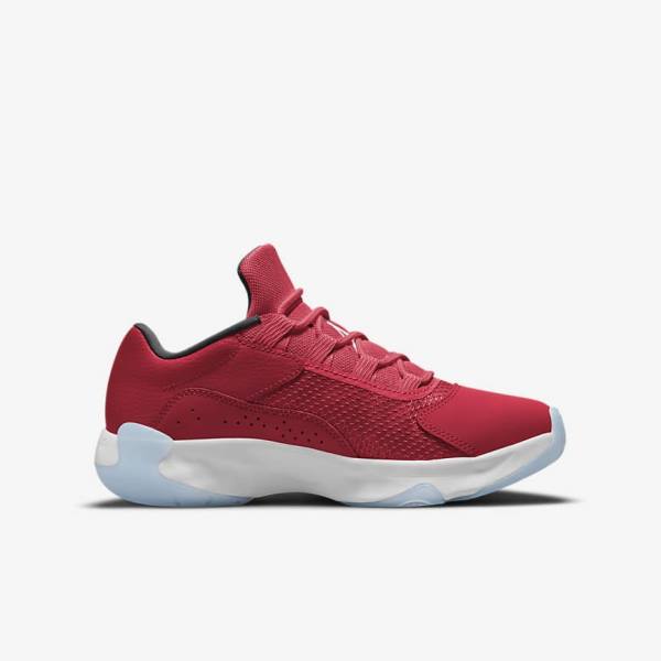 Nike Air Jordan 11 CMFT Low Older Lasten Jordan Kengät Punainen Mustat Valkoinen | NK310ZGF