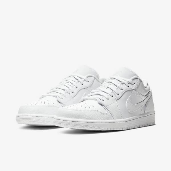 Nike Air Jordan 1 Low Miesten Jordan Kengät Valkoinen | NK108NLC