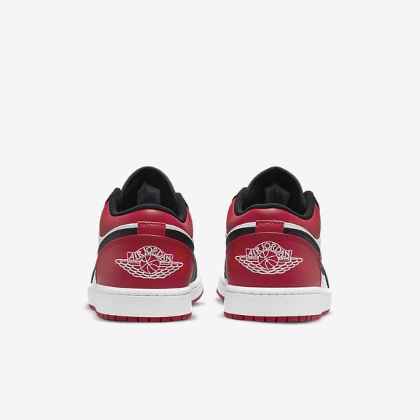 Nike Air Jordan 1 Low Miesten Jordan Kengät Punainen Mustat Valkoinen | NK360KCI