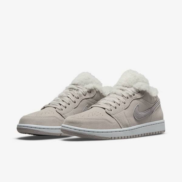 Nike Air Jordan 1 Low SE Naisten Jordan Kengät Harmaat Harmaat Valkoinen | NK369HVR