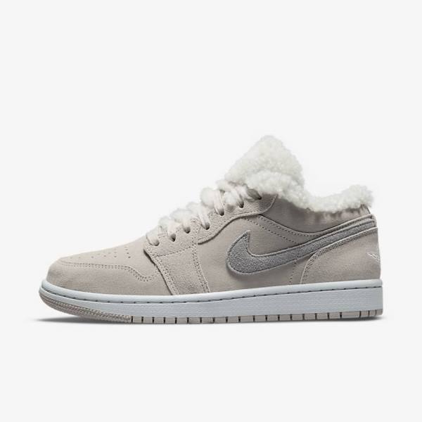 Nike Air Jordan 1 Low SE Naisten Jordan Kengät Harmaat Harmaat Valkoinen | NK369HVR