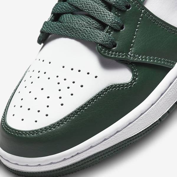 Nike Air Jordan 1 Mid Miesten Tennarit Vihreä Valkoinen | NK921CEG