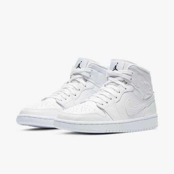 Nike Air Jordan 1 Mid Naisten Tennarit Valkoinen | NK589VRX