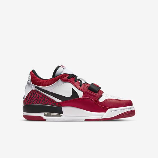 Nike Air Jordan Legacy 312 Low Older Lasten Koripallokengät Valkoinen Punainen Mustat | NK065WNV