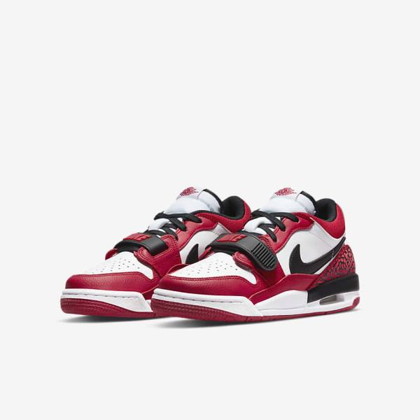 Nike Air Jordan Legacy 312 Low Older Lasten Koripallokengät Valkoinen Punainen Mustat | NK065WNV